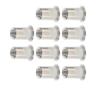 Tuerca Remachable de Cabeza Plana 10 Piezas M5 de Acero Inoxidable