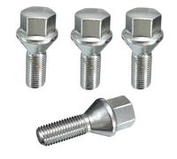 Tuerca Rueda Bloqueo Compatible Con E21 E30 E36 E46 E90 E91 E92 E93 Serie 3 1975-2012 4 piezas Pernos de tuerca de rueda Pernos de cubo de rueda M12x1,5 mm