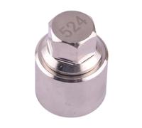 Tuerca Rueda Bloqueo Compatible con VW 1 Uds 524 Lugnut Socket Rueda Bloqueo Pernos Tuerca Tornillo Extracción Llave Piezas De Repuesto