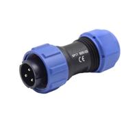 Tuerca trasera de acoplamiento impermeable, enchufe hembra, conector de aviación, enchufe macho de alta conductividad, enchufe eléctrico