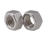 Tuerca y tornillo Hexágono completo, 10 piezas M2 M2.5 M3 M4 M5 M6 M8 M10 M12 M14 M16 M18 M20 M22 M24 acero inoxidable hexagonal(M8)