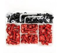 Tuercas Clips Kit De 195 Piezas Para Reparación Carrocería Motocicleta Para CFMOTO 675NK 675SR 675SR-R 675 SR SR-R NK Tornillos Para Parabrisas Set Pernos Carenado Motocicleta