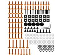 Tuercas Clips Kit De Tornillos Para Carrocería Motocicleta Para Ducati Para Multistrada 1000 1100 1200 749 999 848 1098 1198 Parabrisas Carenado Set Pernos Carenado Motocicleta(Naranja)