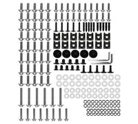 Tuercas Clips Kit De Tornillos Para Carrocería Motocicleta Para Ducati Para Multistrada 1000 1100 1200 749 999 848 1098 1198 Parabrisas Carenado Set Pernos Carenado Motocicleta(Plata)