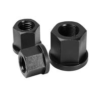 Tuercas con reborde hexagonales de acero al carbono, grado 10,9, 45#, M8 M10 M12 M14 M16 M18 M20 M22 M24 M27 M30 M36, tapa de sujeción con junta(M36 1PC)