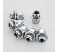 Tuercas cromadas 9094201103 diseñadas para Toyota para Land Cruiser para modelos SEQUOIA 1.5 Tamaño de rosca Grado 8 Acero 22mm Hexágono para una instalación segura