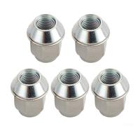 Tuercas cromadas plateadas M12 x 1.5 rosca cono de 60 grados para Ford para Fusion HR-V para Chevrolet para Cruz Malibu para Trax Grand para caravana