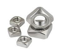 tuercas cuadradas roscadas de arroz galvanizado Tuercas cuadradas de acero inoxidable 304, varios tamaños, paquete de 2 a 50 unidades(M5)