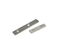 Tuercas cuadradas, Tuerca perforada rectangular perfil de aluminio accesorios especiales M4M5 10PCS(Cyan Blue)