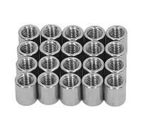 Tuercas de Acoplamiento M8 de Acero Inoxidable, Juego de 20 Piezas, Rosca Femenina, Kit Resistente para Reparación - Alta Durabilidad, Resistente a la Corrosión, Uso Interior y