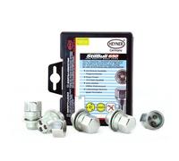Tuercas de bloqueo de rueda M14x1,5 antirrobo para aleaciones CIB compatible con Toyota Land Cruiser 2015 en adelante