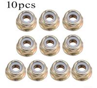 Tuercas de corte de rosca mecánicas izquierdas M10x1 25, 10 piezas de rosca inversa para montaje de varilla de cepillo de caja de cambios y conexión roscada