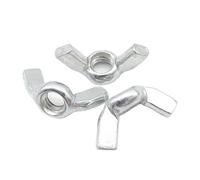 Tuercas De Mariposa 3/5/10/20 Piezas, Seguridad Zinc Blanco/negro Acero Al Carbono, Tuerca Apretada A Mano M3 M4 M5 M6 M8M10M12(White Zinc,M5(20pcs))