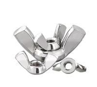 Tuercas de mariposa de acero inoxidable 304 de 1/4-20, 5/16-18, 3/8-16, 1/2-13. Tuercas de mariposa de ajuste manual.(1 2-13(1pcs))