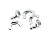Tuercas De Mariposa Tuercas de mariposa acero al carbono cincado, 5/10 unidades, M3, M4, M5, M6, M8, M10 y M12(M12 5pcs)