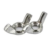 Tuercas De Mariposa Tuercas de mariposa acero inoxidable 304 con ajuste manual y tapa roscada M3 M4 M5 M6 M8 M10 M12(M12 (3pcs))