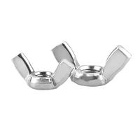 Tuercas De Mariposa Tuercas de mariposa M3 M4 M5 M6 M8 M10 M12 acero inoxidable 304 Piezas fijación tuercas apriete manual(M12-2pcs)