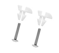 Tuercas De Para Asiento Inodoro 2 Uds. Con Tornillos Pernos Repuesto Fácil Instalación Sujetadores Asientos Inodoros Tornillos Repuesto Inodoro Fácil