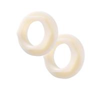 Tuercas de plástico de hilo femenino de 1/2 ", brida de 5 uds., tuerca de seguridad, tuerca de fijación hexagonal exterior con anillo de sellado, accesorios for tanque de agua de tubería