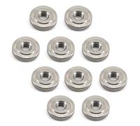 Tuercas de pulgar moleteadas redondas M8 de acero inoxidable 304, tuercas de rosca métrica, pomos de tornillo de mano, tuercas de ajuste de bloqueo para piezas de impresora 3D