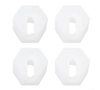 Tuercas de repuesto para Sodastream para Crystal 1.0 2.0 y modelos de origen, conectores de plástico blanco a prueba de fugas para asegurar un ajuste e instalación seguros para máquinas de