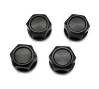 Tuercas de rueda de aluminio de 17 mm, color negro para Losi 1/6 Super Baja Rey LOS252078