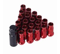 Tuercas de rueda M12x1.25 metálicas universales 20 piezas - Alta resistencia y antióxido para coches, y más - Fácil instalación y seguridad garantizada (Día)