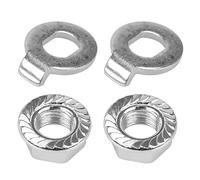 Tuercas de Rueda para E-Scooter,Tuercas Ruedas Delanteras de la Rueda Delantera para Scooter Eléctrico,Perno de la Rueda Delantera del Scooter,Tornillo Delantero del Scooter Perno del Motor de Scooter