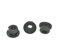 tuercas de seguridad, 5 uds M8 M10 M12 M14 M16 M18 M20 M22 M24 DIN 6331 8, grado negro 45# tuercas hexagonales de acero con altura A(M22(5PCS))