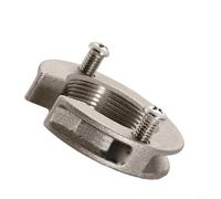 Tuercas de seguridad de base de grifo para instalaciones de fregadero, componentes de montaje de metal compatibles con configuraciones típicas de grifo de cocina y baño