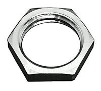 Tuercas de seguridad hexagonales de latón for conexión de tuberías, conector hexagonal con rosca hembra BSP de 1/8" a 1".(1/2" Nut-01)