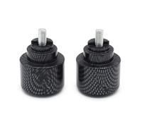 Tuercas de suministro de combustible Pernos Para CBR 600RR 125 250 300 500 900RR 929RR 1000RR GL1800 VTR F1/F2/F3/F4/F4i Extremos De Barra De Manillar(Carbón)