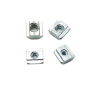 Tuercas deslizantes con ranura en T M3-M6 for extrusión de aluminio 2020, se adapta a impresoras y muebles 3D(20 - M6 (50pcs))