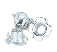 Tuercas en T de cuatro puntas, Tuercas en T de cuatro puntas Insertos cautivos(20pcs,M10)