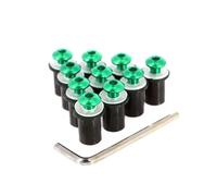 Tuercas Goma Kit De Tornillos Para Parabrisas Motocicleta Para Suzuki AN250, AN400, AN650, SV400 Y SV650 Carenado Fijación De Motocicleta