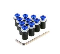 Tuercas Goma Kit De Tornillos Para Parabrisas Motocicleta Para Suzuki AN250, AN400, AN650, SV400 Y SV650 Carenado Fijación De Motocicleta