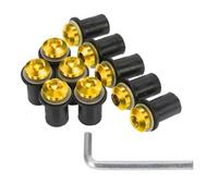 Tuercas Goma Kit De Tornillos Para Parabrisas Motocicleta Para Yamaha FZ16, FZ1, FZ8, FZ6 MT03, Tuercas Y Pernos Montaje Carenado Fijación De Motocicleta