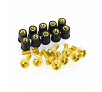 Tuercas Goma Kit De Tornillos Parabrisas Motocicleta Para S1000RR S 1000 RR S1000 2010-2025, Tuercas Y Pernos Fijación Carenado Fijación De Motocicleta