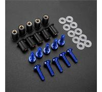 Tuercas Goma Kit De Tornillos Y Tuercas Para Parabrisas Motocicleta Para SUZUKI AN125, AN250, AN400, AN650, AN 650 (1998-2024) Carenado Fijación De Motocicleta