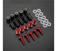 Tuercas Goma Kit De Tornillos Y Tuercas Para Parabrisas Motocicleta Para SUZUKI AN125, AN250, AN400, AN650, AN 650 (1998-2024) Carenado Fijación De Motocicleta