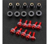 Tuercas Goma Kit Pernos Parabrisas Motocicleta Para SUZUKI AN125, AN250, AN400, AN650, AN 650 1998-2024 Tornillos Fijación Tuercas Carenado Carenado Fijación De Motocicleta