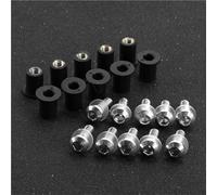 Tuercas Goma Kit Pernos Parabrisas Motocicleta Para SUZUKI AN125, AN250, AN400, AN650, AN 650 1998-2024 Tornillos Fijación Tuercas Carenado Carenado Fijación De Motocicleta