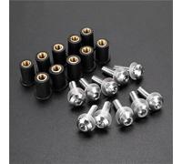 Tuercas Goma Kit Pernos Parabrisas Motocicleta Para Yamaha YZ250F, YZ450F, YZ250FX, YZ450FX Y YZ-250FX. Tornillos De Fijación Carenado Carenado Fijación De Motocicleta