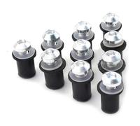 Tuercas Goma Kit Pernos Parabrisas Motocicleta Para YAMAHA YZF R15 R25 R125 R1 R1M R1S YZF600R LS Juego Tornillos Tuercas Fijación Montaje Carenado Fijación De Motocicleta