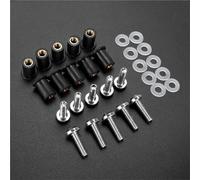 Tuercas Goma Kit Tornillos Parabrisas De Motocicleta Para Para AfricaTwin XRV650 XRV-650 Tuercas Y Pernos Fijación Para Carenado Fijación De Motocicleta