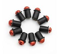 Tuercas Goma Kit Tornillos Parabrisas Motocicleta Para KLE500 KLR650 KLR250 H2 Para Z1000 SX, Tuercas Pernos Fijación Carenado Fijación De Motocicleta