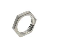 Tuercas hexagonales BSP de acero inoxidable 304 - Adaptador de acoplamiento hembra de 1/8" a 1-1/2", alta presión 143 PSI, 1 pieza(1")