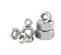 Tuercas hexagonales de acero inoxidable 304, rosca fina, for pernos y tornillos, M1, M2, M2.5, M3, M3.5, M4, M5, M6, M8, M10, M12, M14, M16, M18, M20, M22(M18(1Pcs))