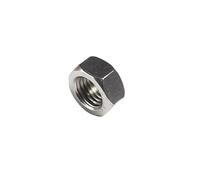 Tuercas hexagonales de acero inoxidable, latón, negro, tuercas de rosca métrica, M1,4, M16, M18, M20, M22, M24, M27, M30, M33, M36, 1/2/3/5 Uds. (Color : 304 Stainless Steel, Size : M33 (1pcs))