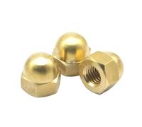 Tuercas hexagonales de latón, tapas decorativas, tuercas de cúpula, M3, M4, M5, M6, M8, M10, M12, M14, M16, M18, M20(M14-1pcs)